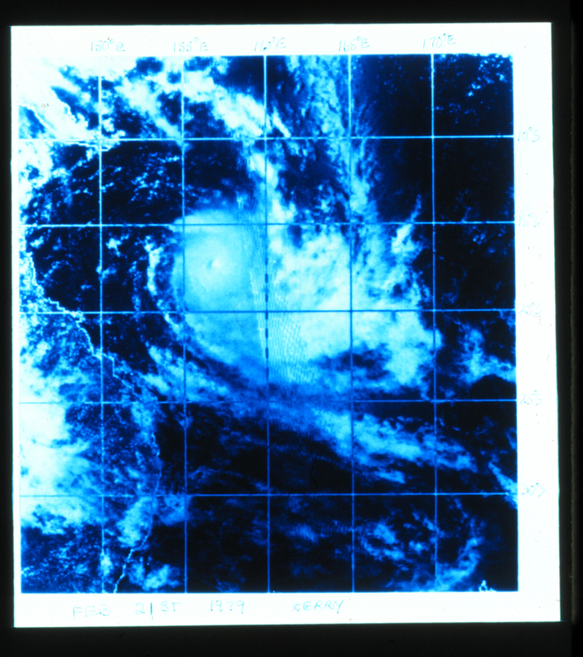 Typhoon Kerry in Coral Sea