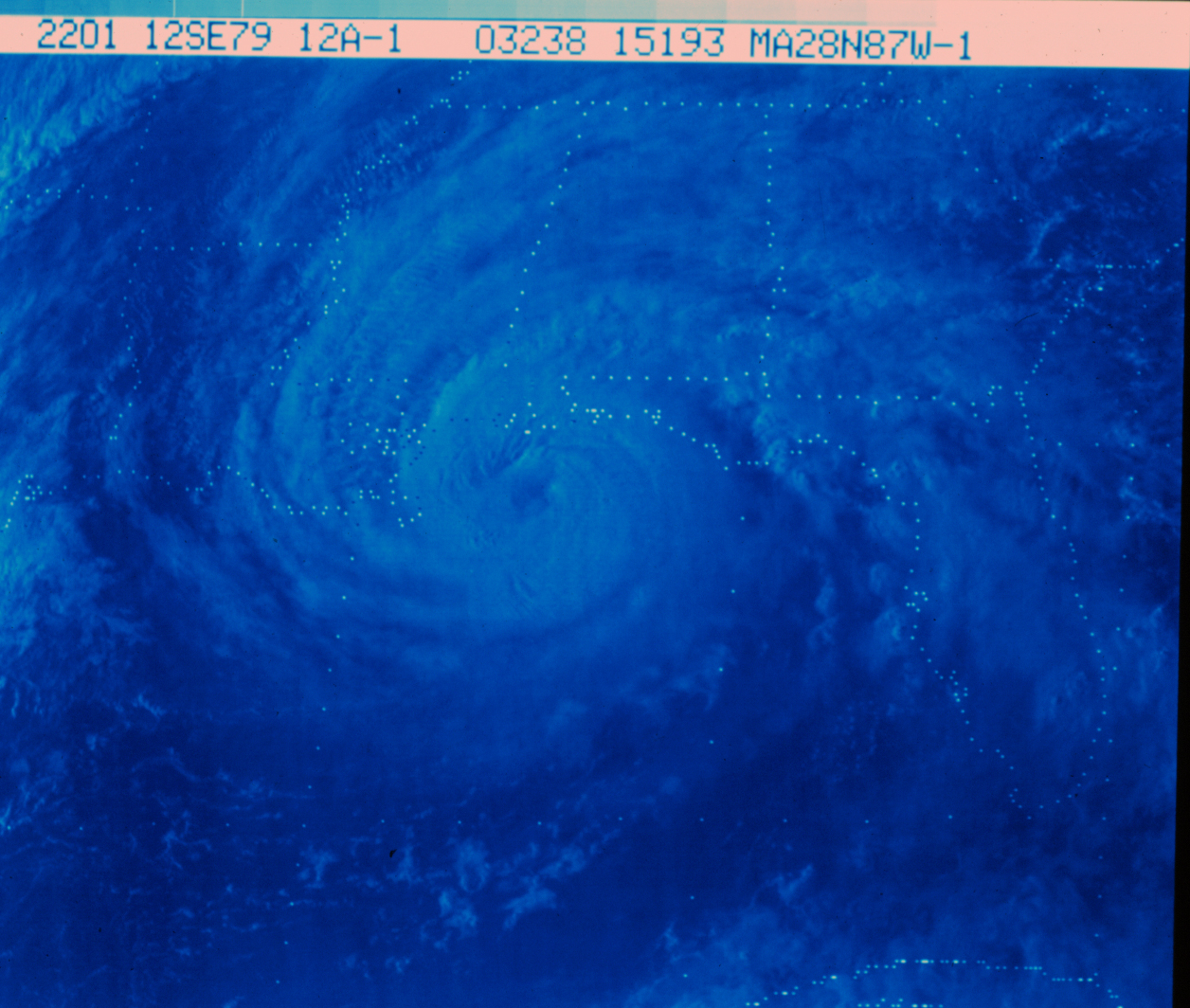 Hurricane Fred after landfall