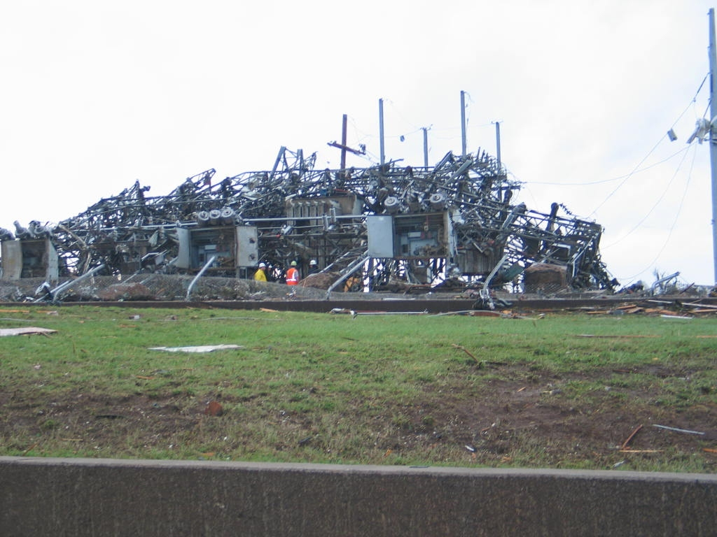 Debris from Joplin tornado