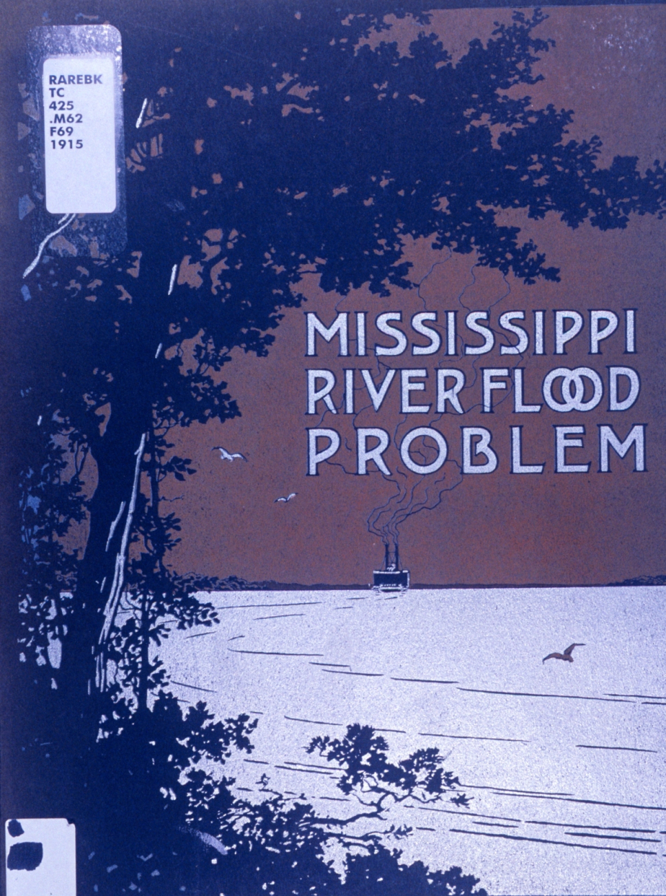 Cover of The Mississippi River Flood Problem, by John A