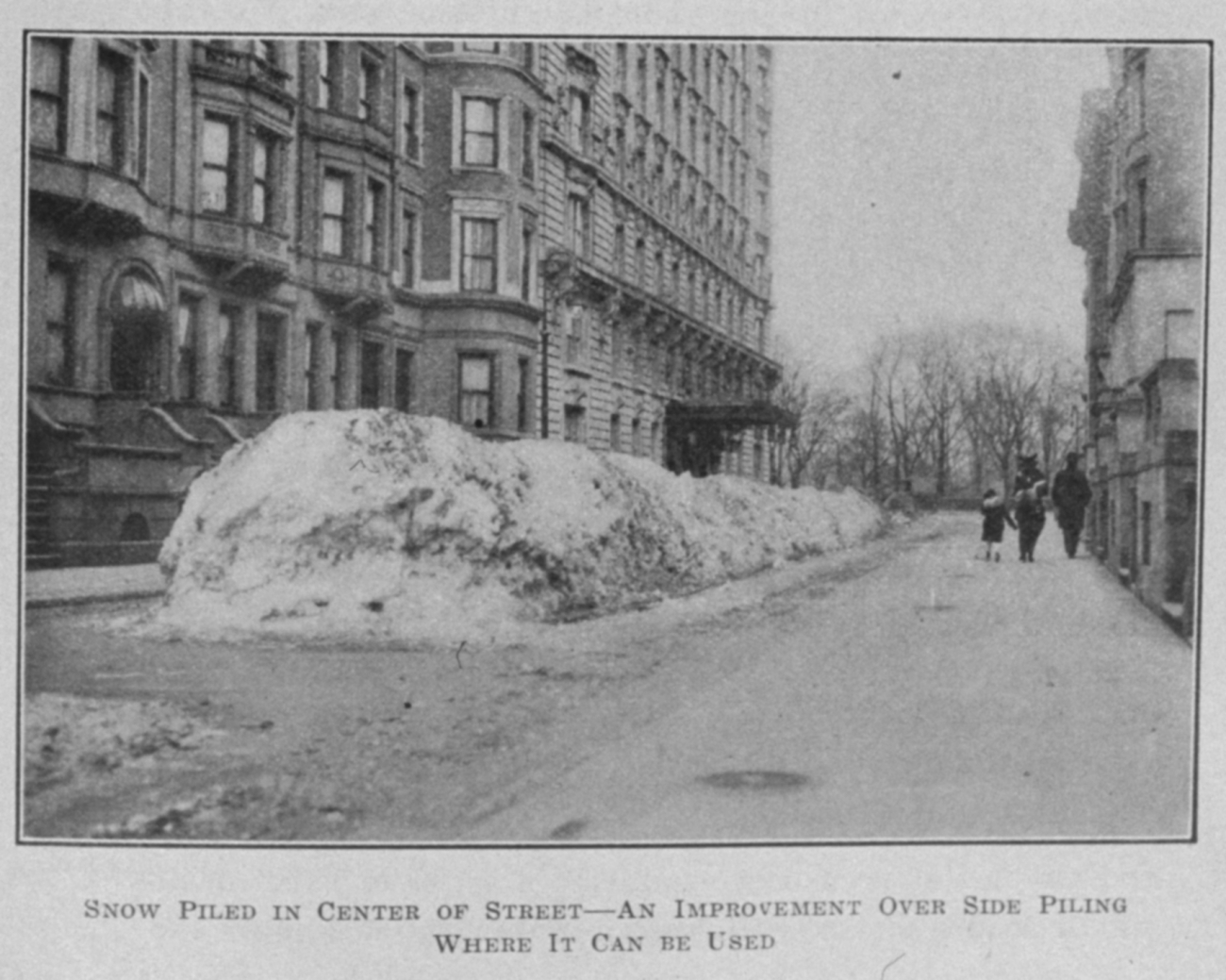 Snow removal in New York City in 'The Municipal Engineers Journal', Vol