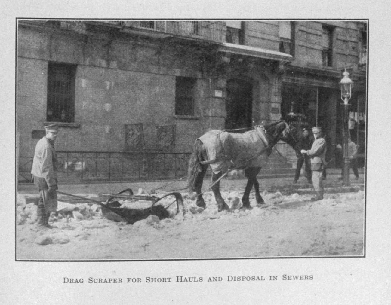 Snow removal in New York City in 'The Municipal Engineers Journal', Vol