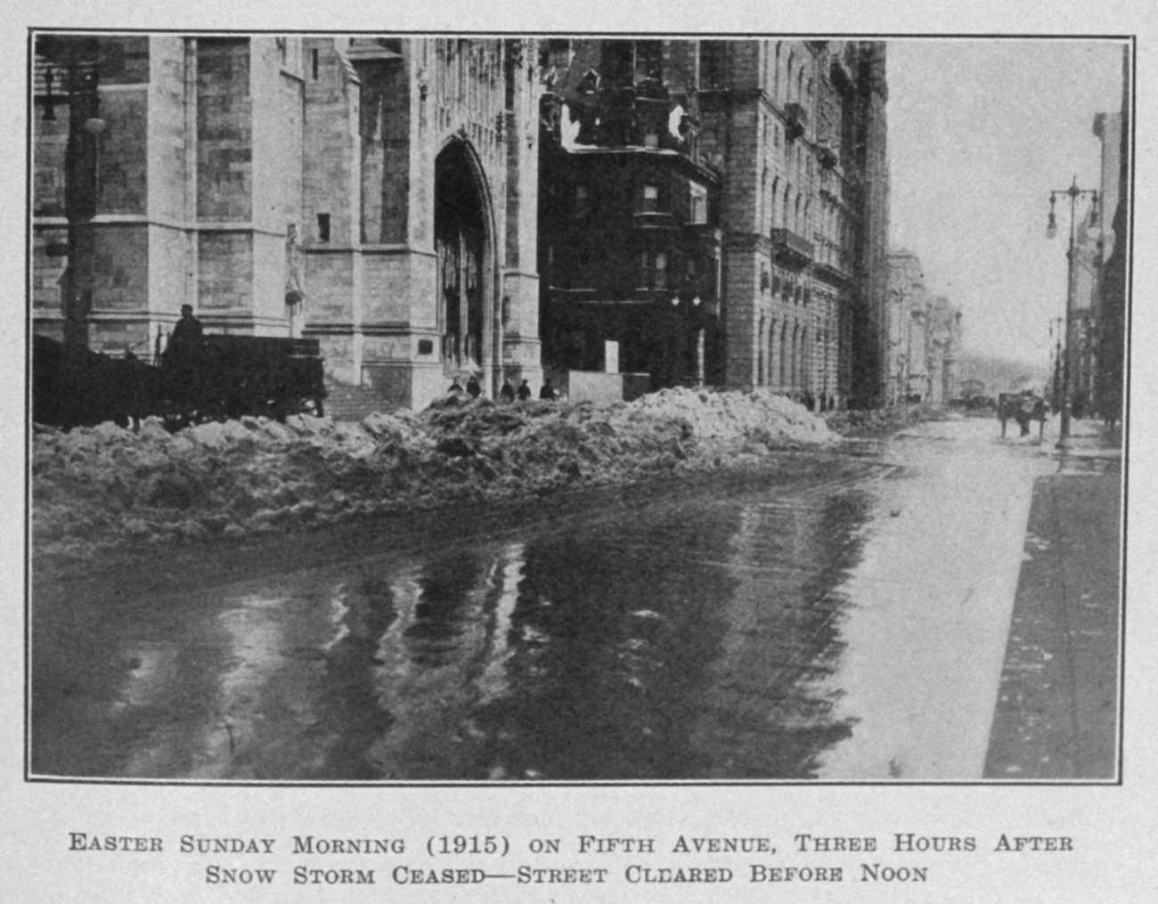Snow removal in New York City in 'The Municipal Engineers Journal', Vol