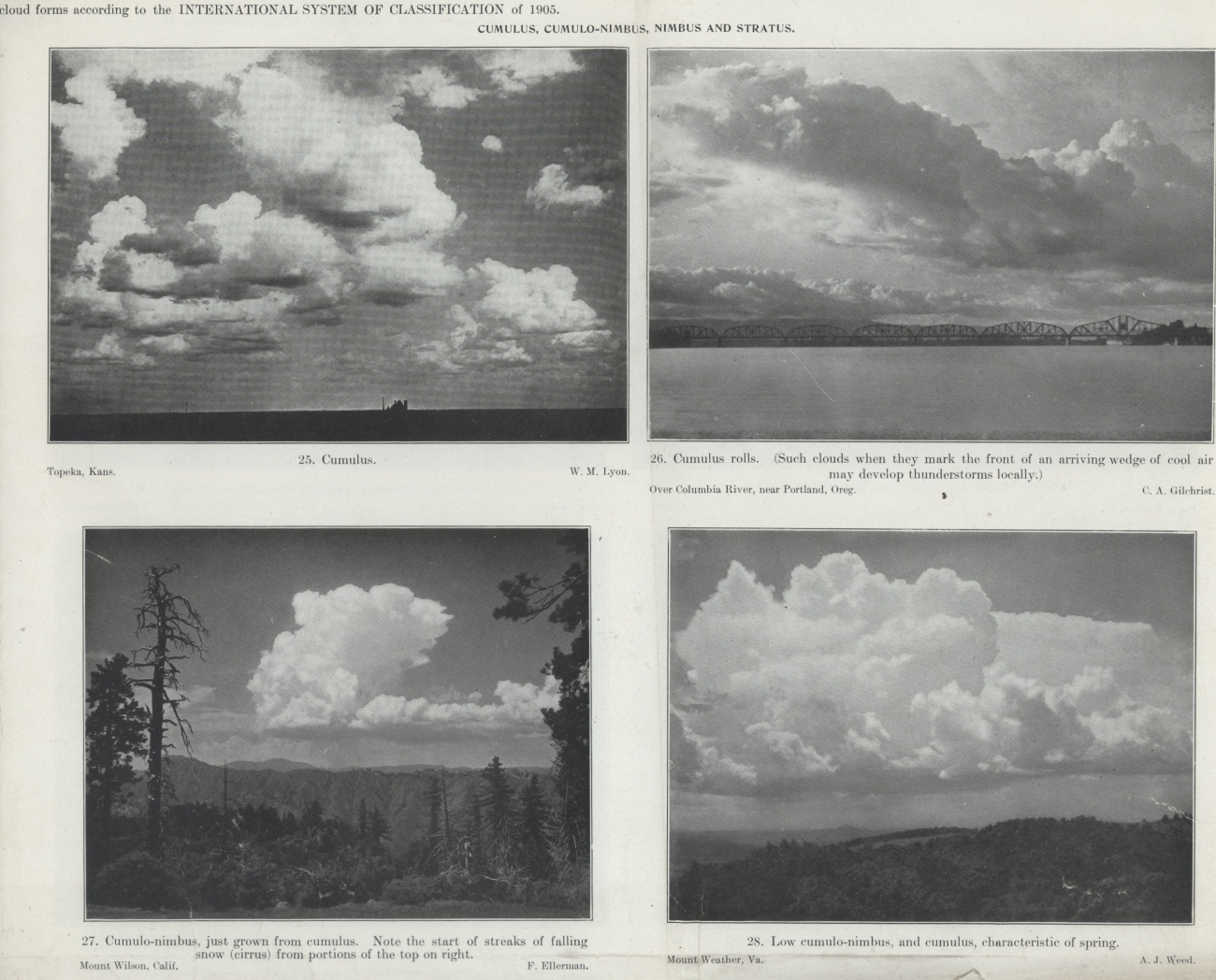 Plate 25-28 of 1921 cloud chart