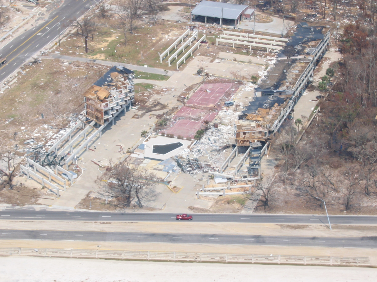 Intersection of Cowan Rd and Beach Blvd (Hwy 90)