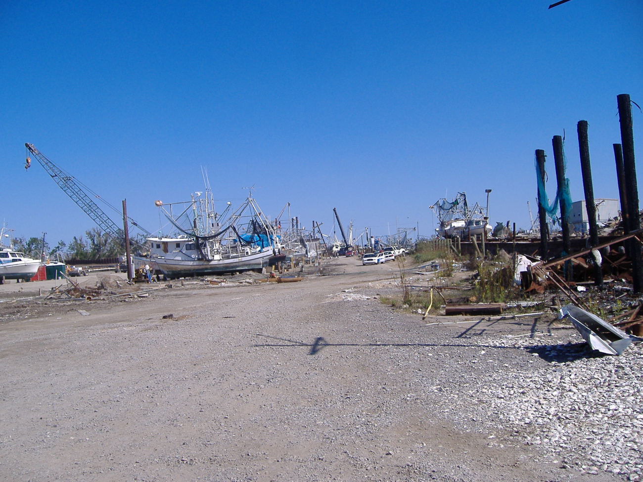 The aftermath of Katrina