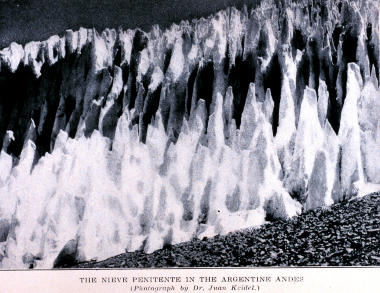The Nieve Penitente in the Argentine Andes