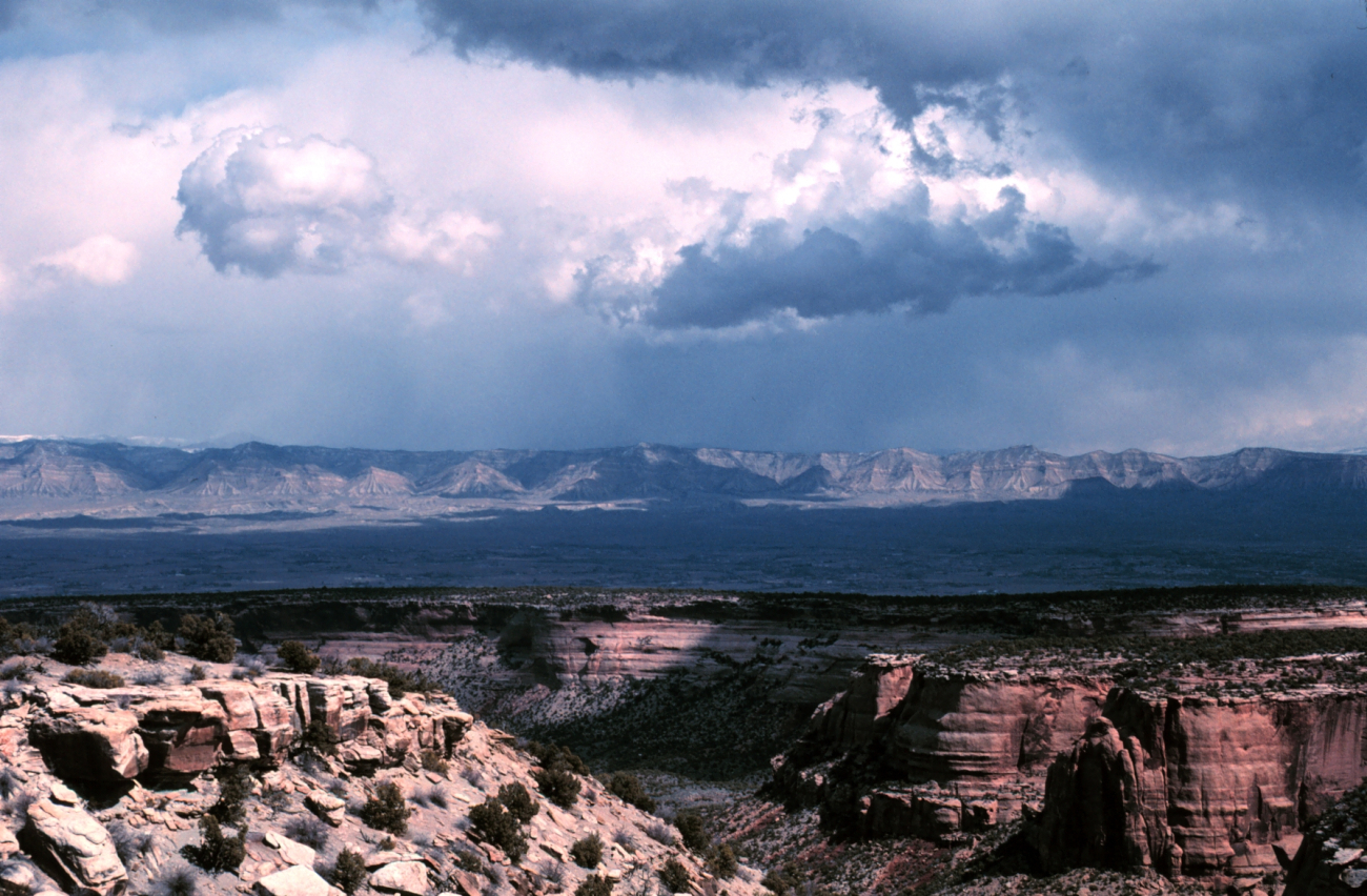 Stormy day on the Colorado Plateau