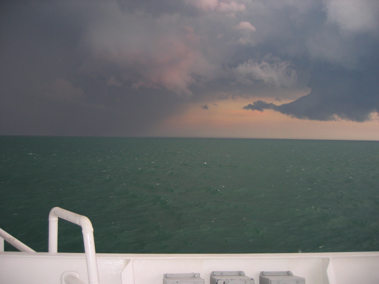Thunderstorm off Chesapeake Bay Entrance