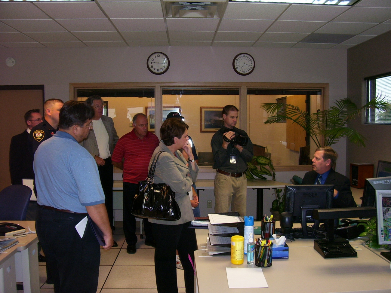 Tour of the Quad Cities Weather Service Forecast Office