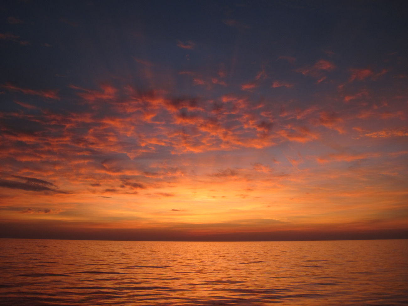 Red sky at morning, sailor take warning