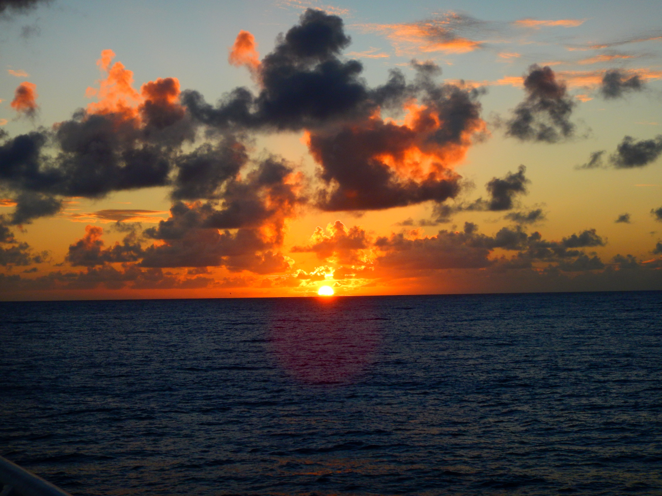 Sunset somewhere in the Commonwealth of the Northern Mariana Islands
