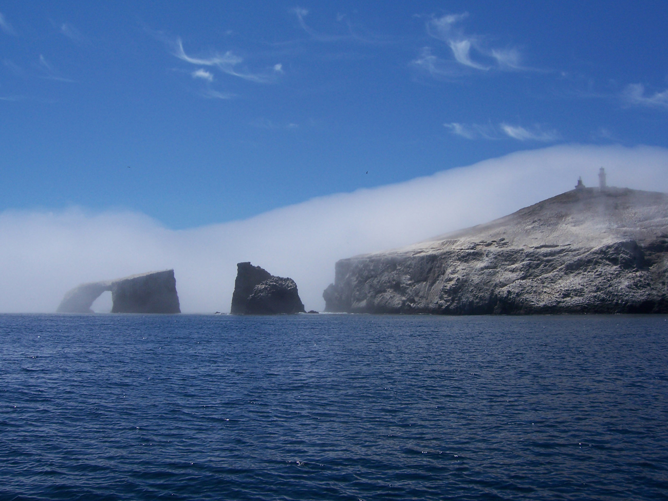 Fog at Anacapa Island