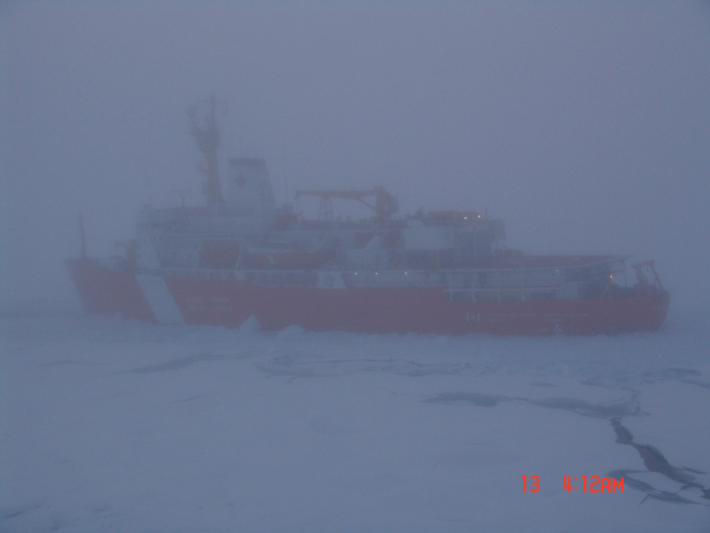 The Canadian Coast Guard icebreaker LOUIS S