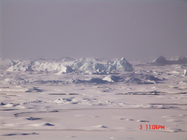 A vista of multi-year ice