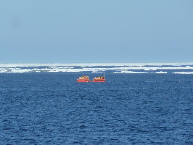 Arktos Evacuation Craft being tested by US Coast Guard north of Point Barrow