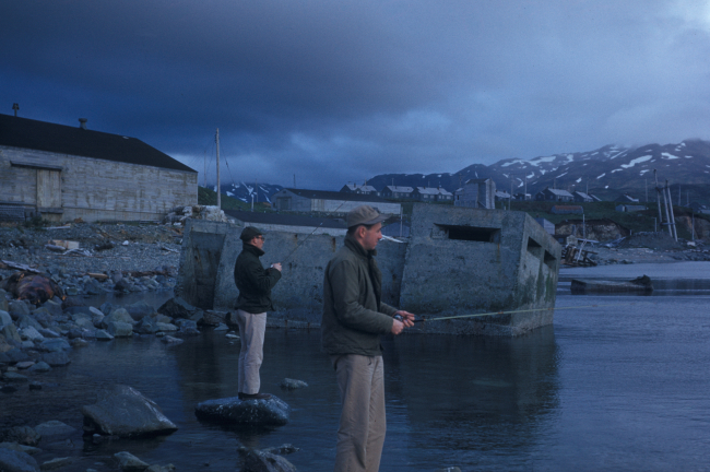 Fishing at Dutch Harbor during an inport