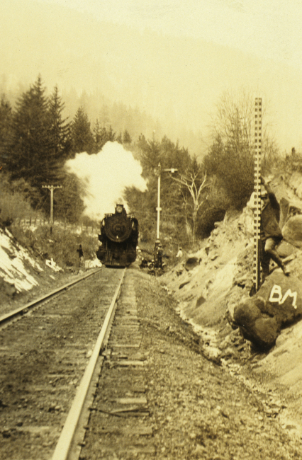 Working along the Southern Pacific Railroad