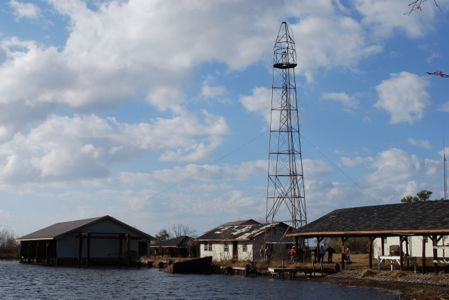 Tthe Bilby tower at Couba Island