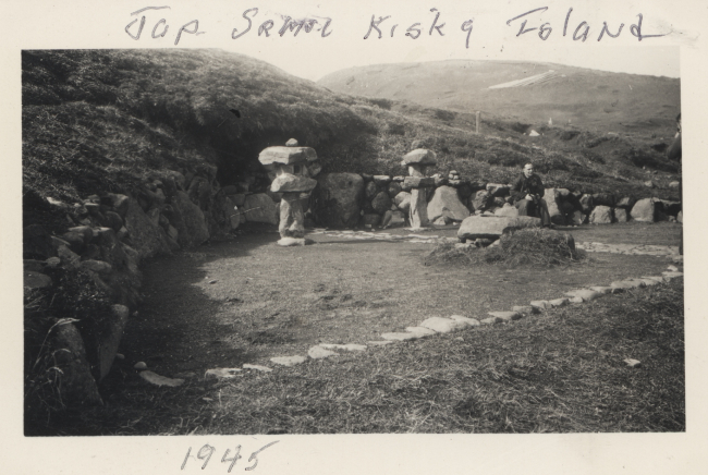 Japanese Shinto shrine on Kiska