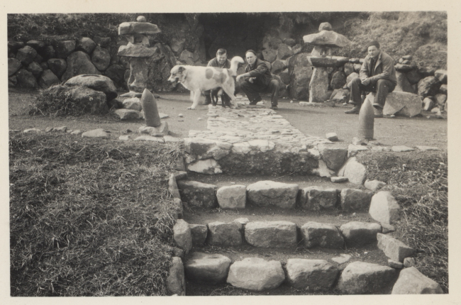 Japanese Shinto shrine on Kiska