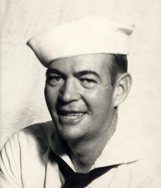 Unidentified sailor photographed by Photographers Mate Ira G