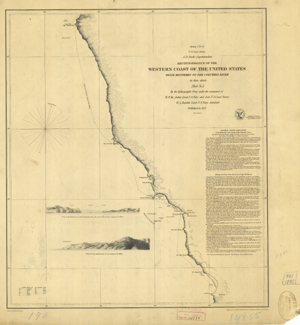 Reconnaissance of the Western Coast from Monterey to the Columbia River