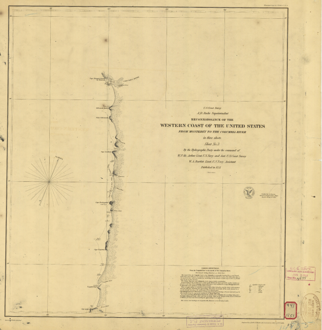 Reconnaissance of the Western Coast from Monterey to the Columbia River