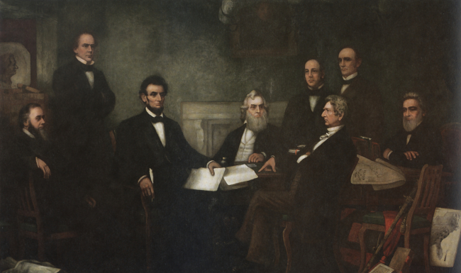 First Reading of the Emancipation Proclamation by the artist Francis BicknellCarpenter