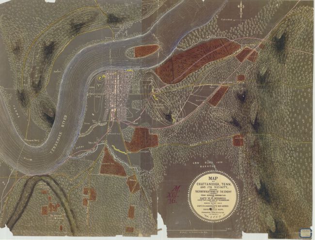 Field map of Chattanooga, Tenn