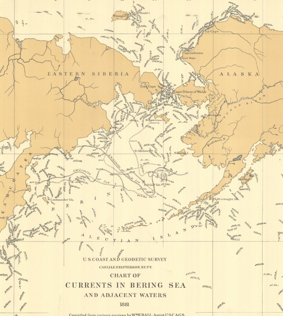 Currents in Bering Sea and Adjacent Waters by W