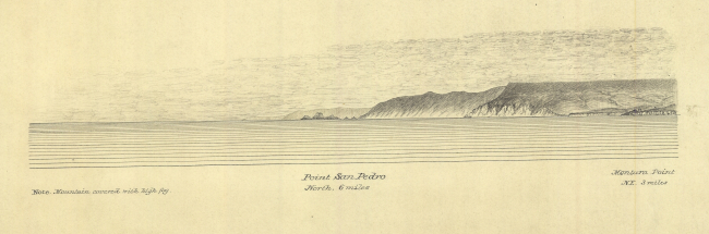 Coastal view of Point San Pedro and Montara Point