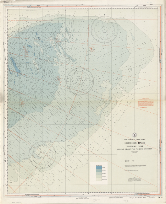 Georges Bank Eastern Part - Special Chart for Fishing Industry