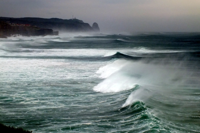Storm on the West coast of Portugal
