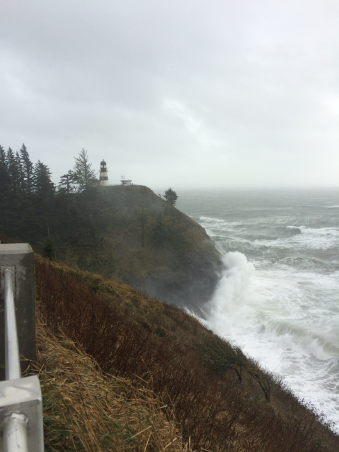 Storm surf on the Washington coast