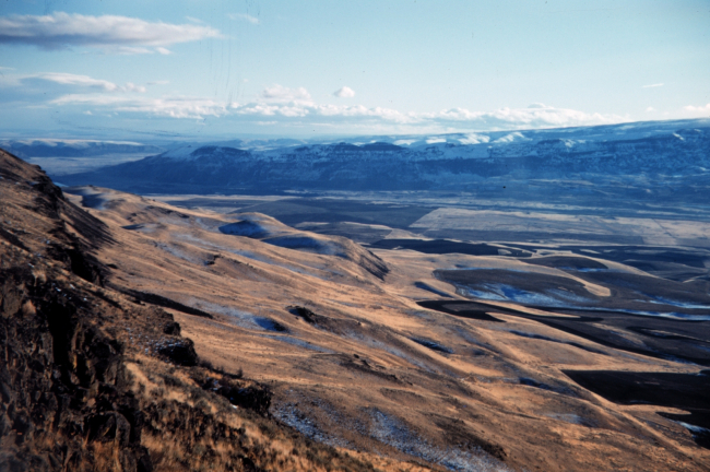 A view in the Channeled Scablands of eastern Washington