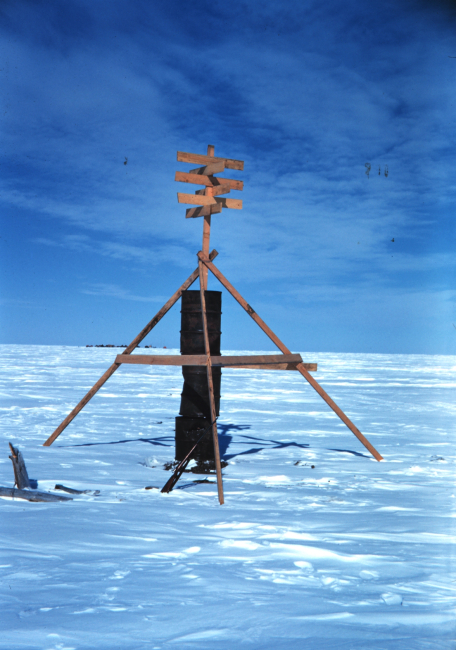 A triangulated hydro signal on Tigvariak Island