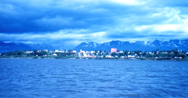 Offshore view of Anchorage