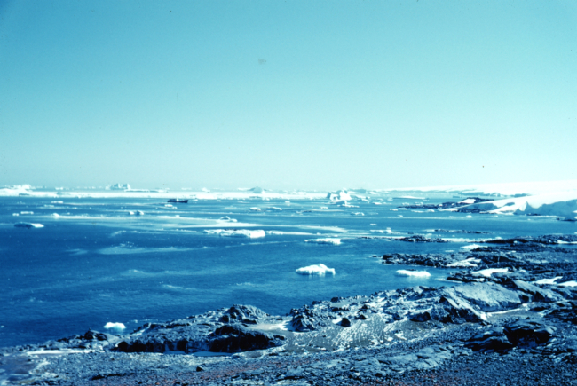 Another view from Avian Island - SHACKLETON in the distance