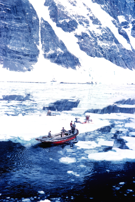 Seal hunting in Lemaire Strait
