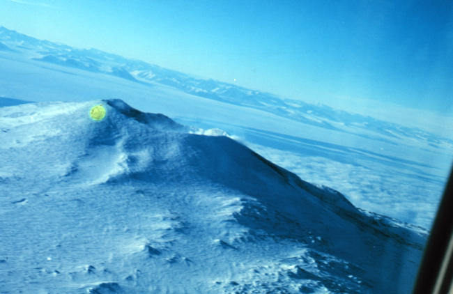 Mount Erebus, an active volcano near McMurdo Station