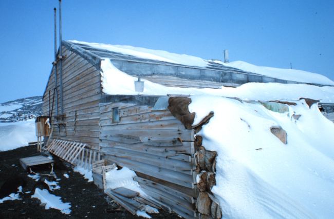 The Scott shelter at Cape Evans - He departed from this shelter on his fataltrip to the South Pole