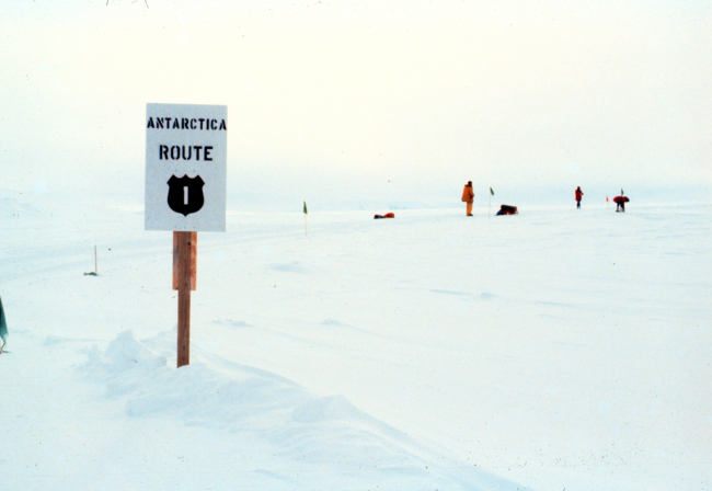 Antarctica Route 1 - there's never a rush hour