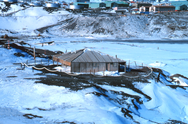 Robert Falcon Scott's Hut Point Shelter at McMurdo Station