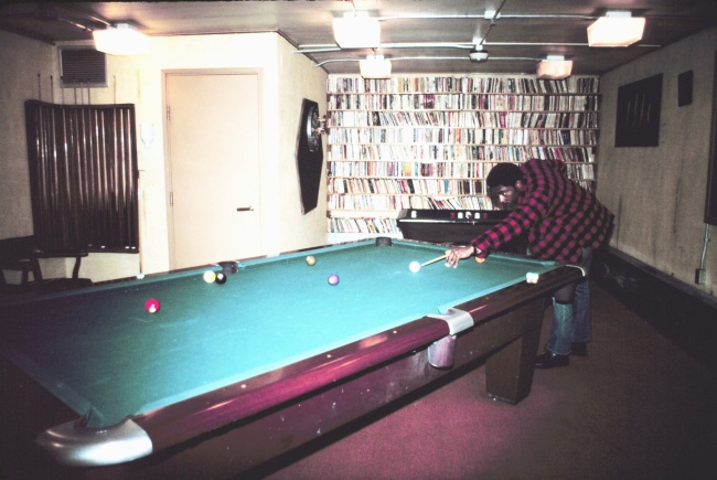 Billiards and light reading fare were among the recreational items at the Pole