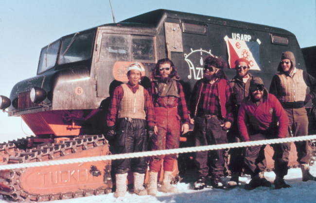 The Minnesota Camp to Byrd Station traverse crew