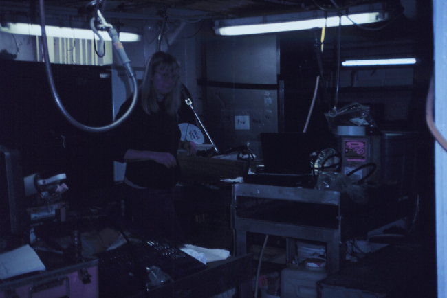 Scientist in lab space of the MILLER FREEMAN
