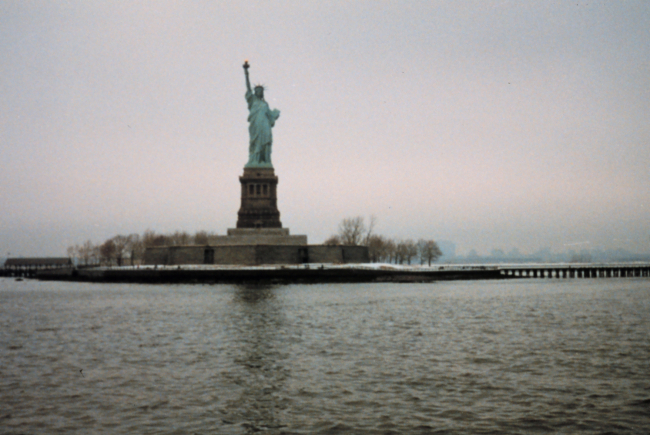 The Statue of Liberty, New York Harbor