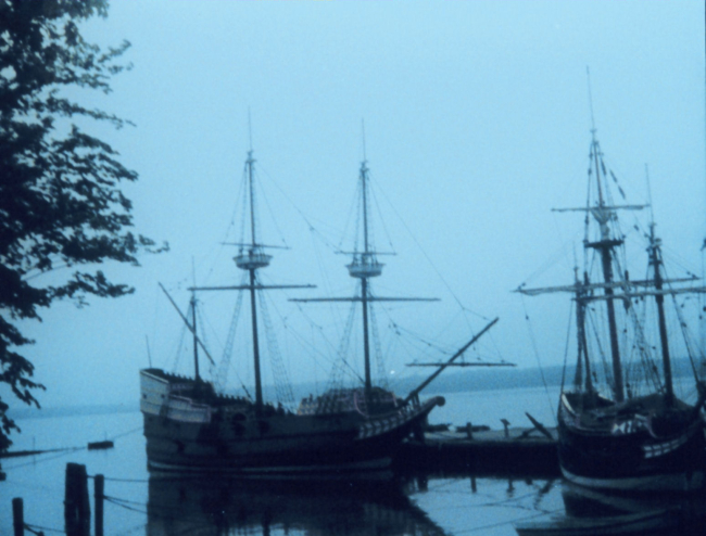 Jamestown - a scene from the 1620's