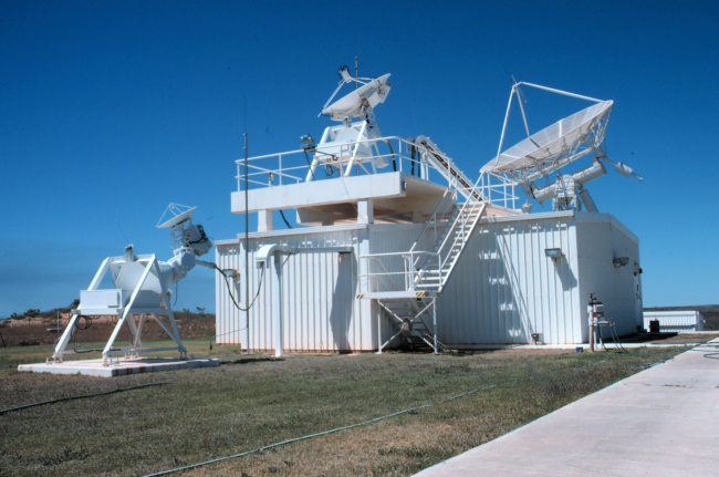 Radio telescopes at Learmonth Observatory